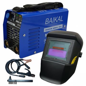 Aparat de sudura ( Invertor ) BAIKAL MMA 300A  + Masca Automata cu cristale lichide