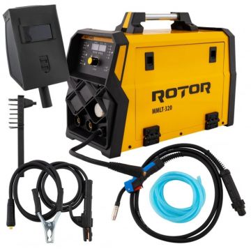 Aparat de sudura Rotor MIG 320A, dimensiune electrozi 1.6-4mm, Accesorii incluse