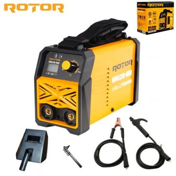 Aparat de Sudura ROTOR MMA200-MINI, electrod 1,6-5mm, ventilator de racire, anti-stick, arc force, hot start, afisaj digital Aparat de Sudura ROTOR MMA200-MINI, electrod 1,6-5mm, ventilator de racire, anti-stick, arc force, hot start, afisaj digital