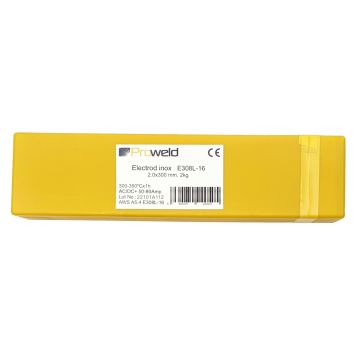 ProWELD E308L-16 electrod inox, 2.0x300mm, tub 2kg