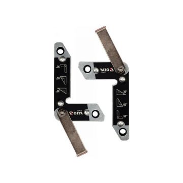 YATO Magnet suport piesă de sudură 30-60-90°/32 kg (2 buc) YATO Magnet suport piesă de sudură 30-60-90°/32 kg (2 buc)