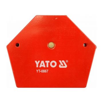 YATO Suport pentru piese de sudură magnet 111 x 136 x 24 mm/34 kg YATO Suport pentru piese de sudură magnet 111 x 136 x 24 mm/34 kg