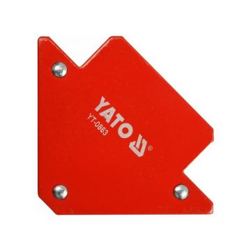 YATO Suport pentru piese de sudură magnet 82 x 120 x 13 mm/11,5 kg YATO Suport pentru piese de sudură magnet 82 x 120 x 13 mm/11,5 kg
